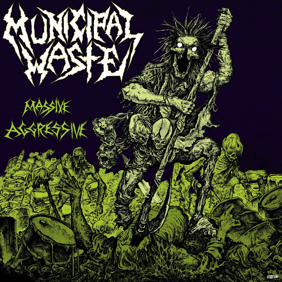 Municipal Waste - Massive Aggressive Album Cover
