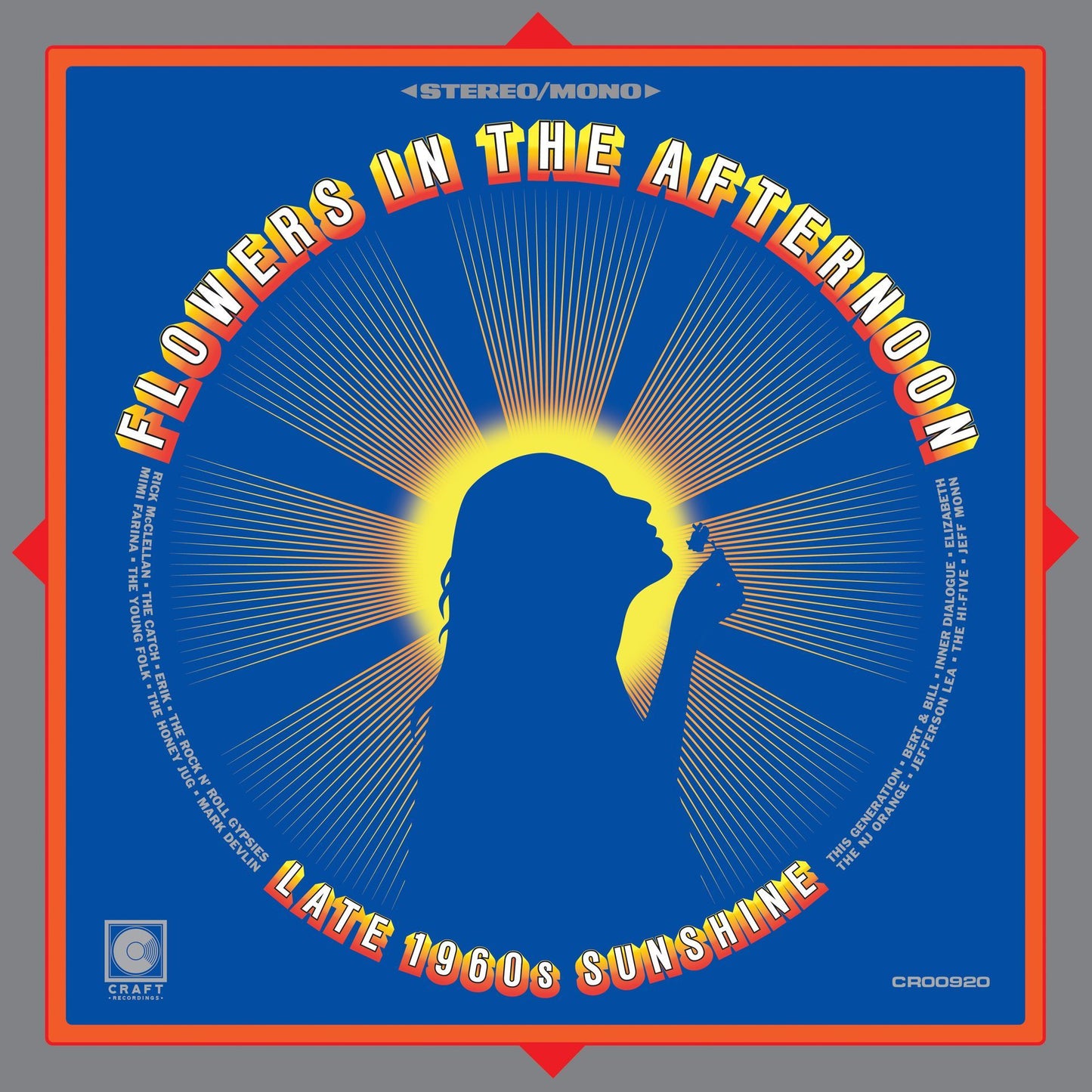 Various - Flowers In The Afternoon: Late-1960s Sunshine - RSD Black Friday 2025 Product Image