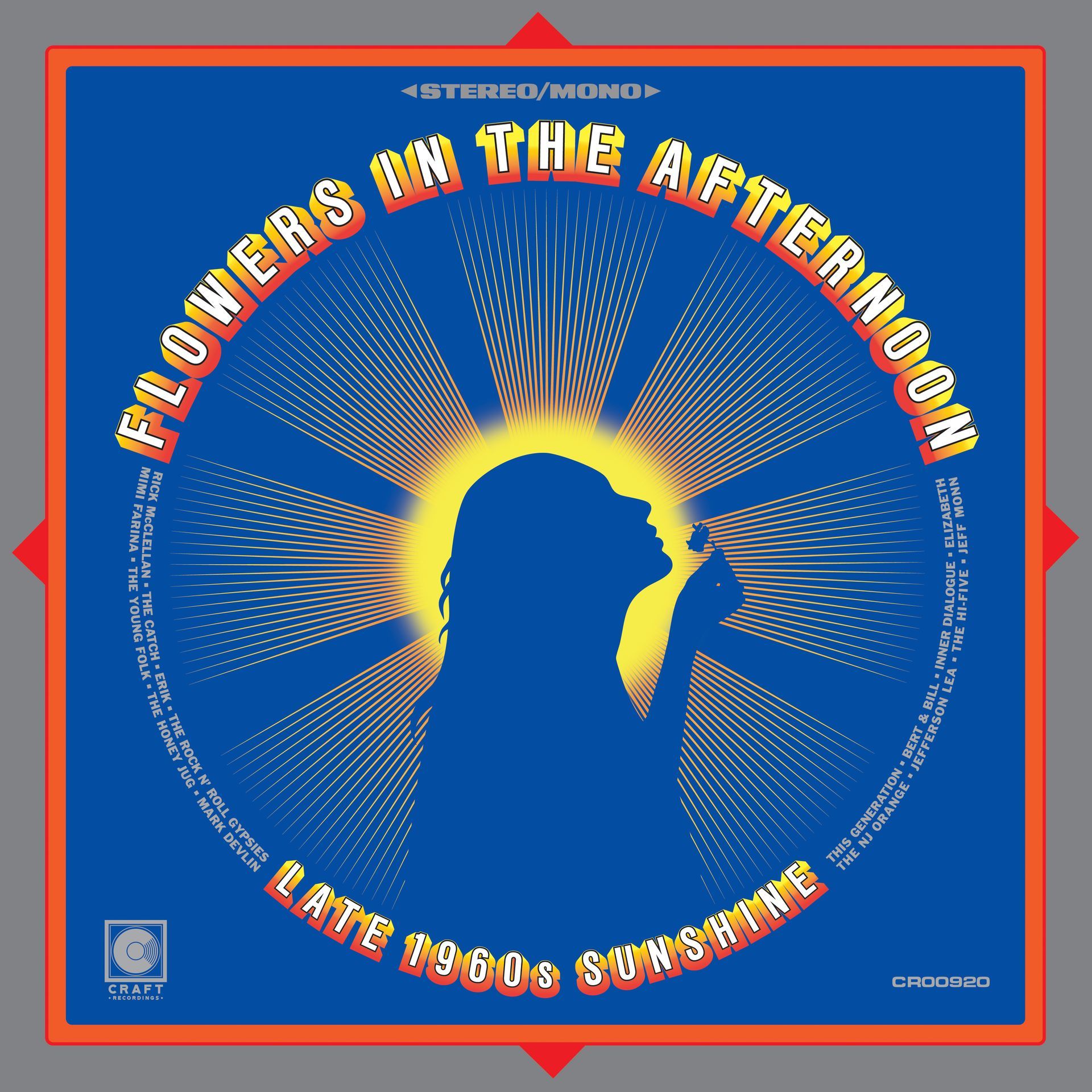 Various - Flowers In The Afternoon: Late-1960s Sunshine - RSD Black Friday 2025 Product Image