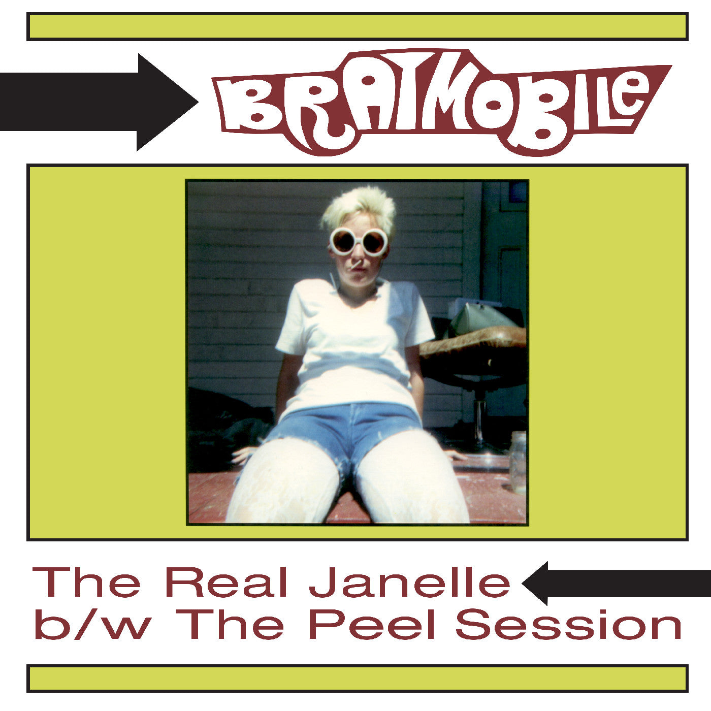 Bratmobile - The Real Janelle and The Peel Session - RSD Black Friday 2025 Product Image