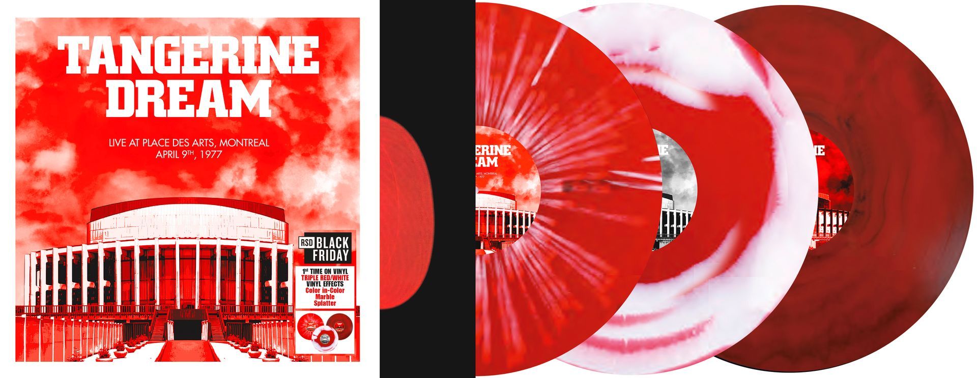 Tangerine Dream - Place des Arts, Montreal – April 9th, 1977 - RSD Black Friday 2025 Product Image